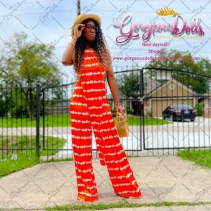 🛍NEW ARRIVAL‼️🛍Gorgeous Dolls Tonya 2Pc Drawstring Crop Top Wide Leg Pants Set